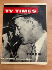 An original, unbound copy of TV Times magazine, July 6th 1962, London.