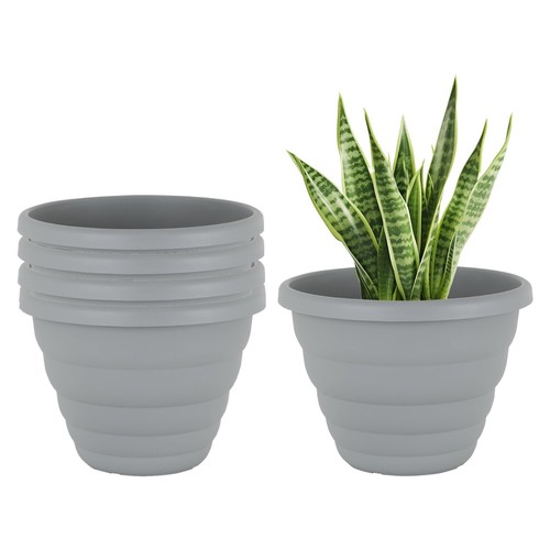 40cm grey beehive plant - grey,