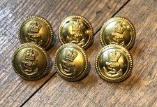 Royal Navy Officers Buttons x