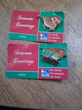 RSPB Christmas Robin pin