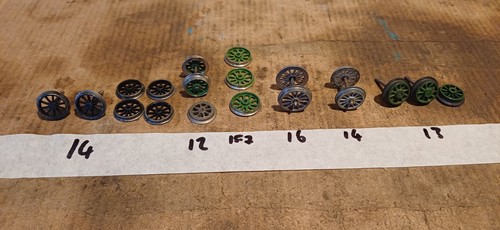 Romford wheels oo gauge - wheels,