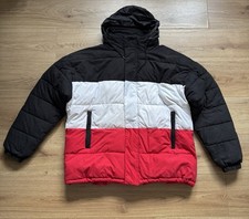 Schott NYC Tri-Colour Puffer