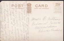 Genealogy Postcard - Family History - Robbins - Belmont Terr - Mitcheldean BT826