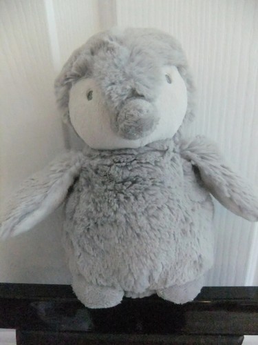 Small penguin grey teddy - penguin,
