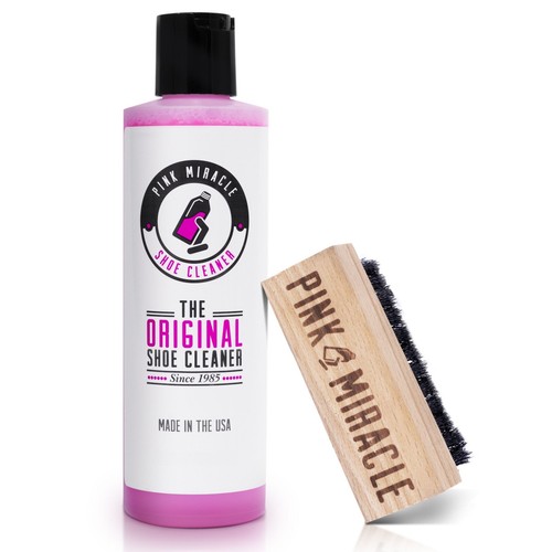 Pink miracle shoe cleaner - pink,