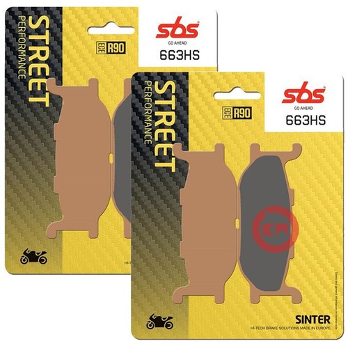 Sbs 663hs kit brake pads - brake,