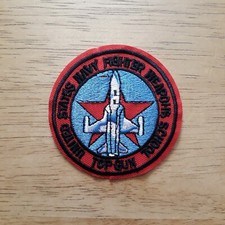 United States Navy Fighter Weapons School Top Gun Patch/Cloth Badge-Collectable