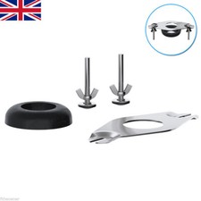 Close Coupled Kit Donut Cistern Toilet Bracket Fixing Plate Wing Nuts Included