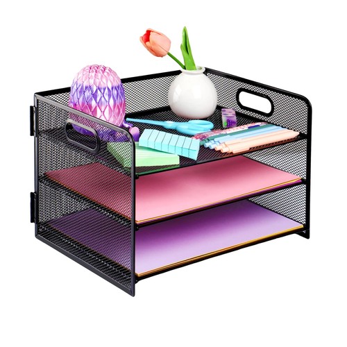 Tier mesh desk organiser - tier,