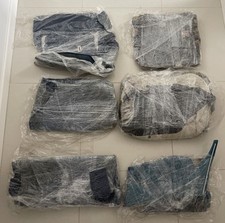 Datsun Blue Interior & Black seat covers removed from 240Z 1970 Spares