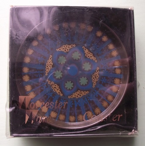Worcester ware metal coaster - worcester, 6