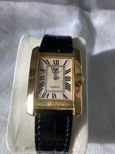 AK HOMME square with gold case