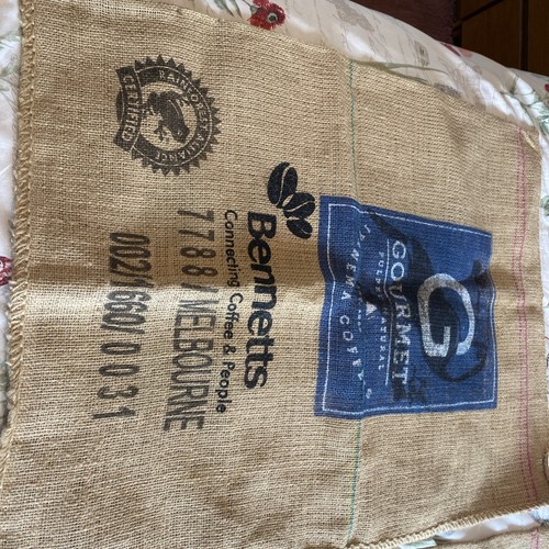 Two large coffee bean sacks - bean, 80