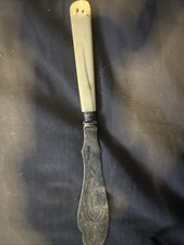 Solid Silver Fish Knife With