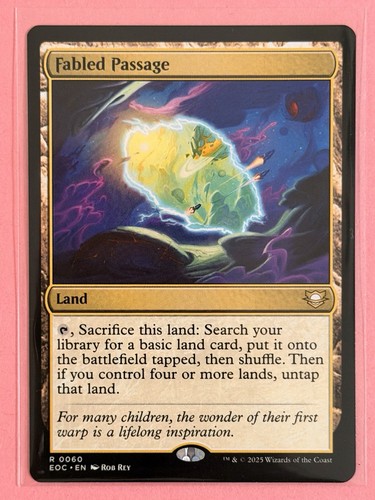 Fabled passage commander - passage, commander: