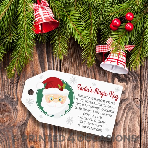Santa magic key christmas - key,