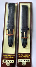 2XMens Genuine Leather Watch