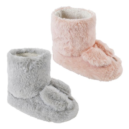 Girls kids cute bunny bootee - kids,