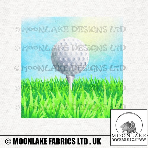 Golf ball and tee watercolor - golf,
