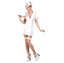 HEAD NURSE  Ladies Fancy Dress Hospital A & E Casualty ER Costume UK Sizes 6-24
