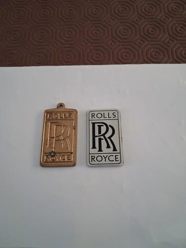 Vintage rolls royce badges - royce,
