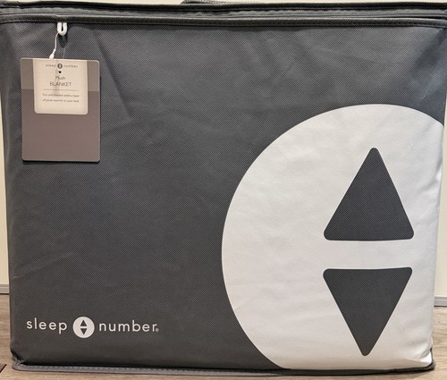 Sleep number plush blanket - number,