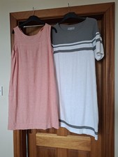 2 next dresses linen