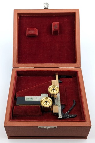 Vintage old microscope - microscope, cross