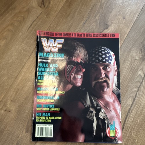 Wwf magazine september 1991 - wwf,