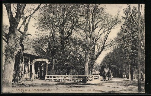 Brockeswalde postcard - brockeswalde,,