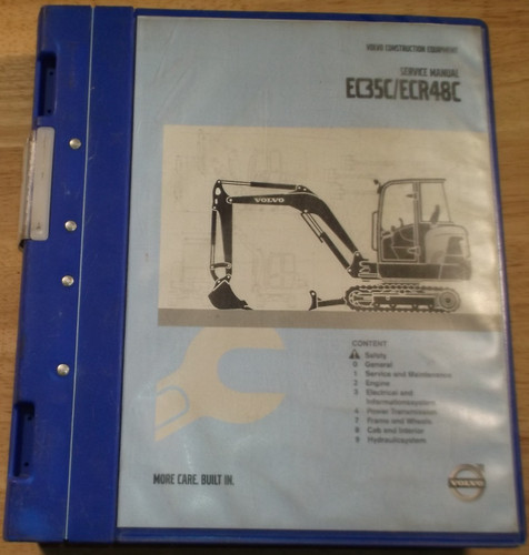 Volvo ec35c ecr48c excavator - volvo,