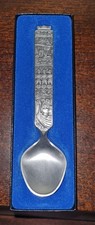Konge Tinn Royal Pewter Norway Viking design Spoon  boxed