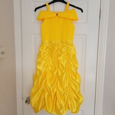 Girls Princess Belle Fancy Dress Up Costume 140cm Age 9-10 