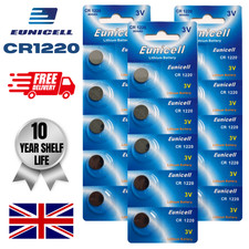 Button Batteries CR 1220 CR1220 Coin Cell 3V Lithium Cell Battery Life UK