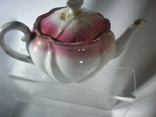 SMALL TEAPOT PINK & WHITE