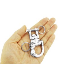 Swivel Shackle Bail Rigging Sailing Boat 6 Stainless Steel