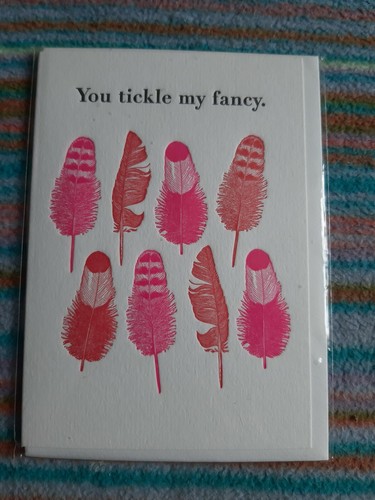 Card you tickle fancy - bn,