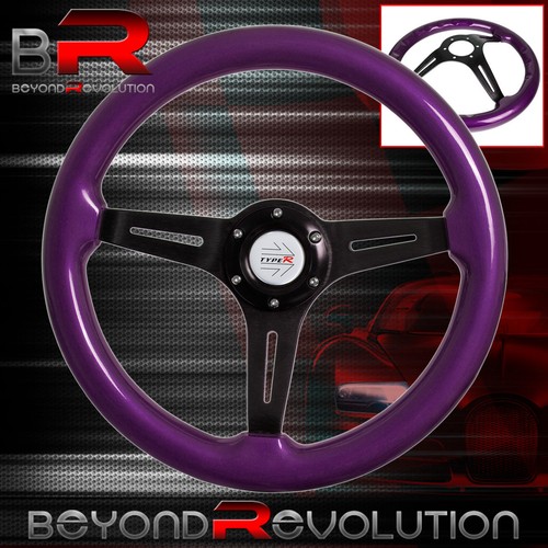 Deep dish steering - wheel, black