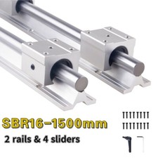 2X SBR16 Linear Guide Rail