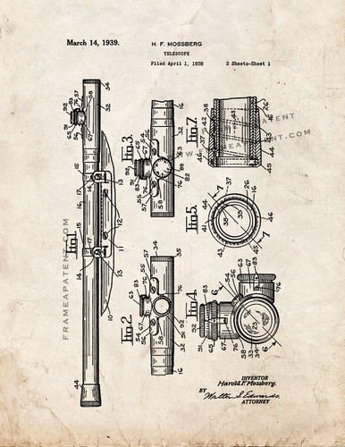 Telescope patent print - patent,