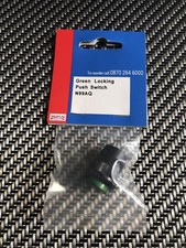 Green Locking Push Switch
