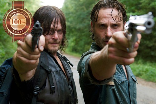 The walking dead rick - the,