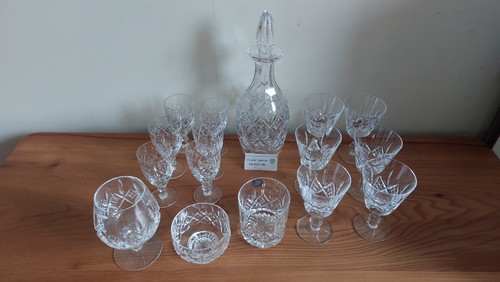 Stuart crystal decanter - crystal,