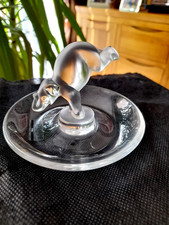 LALIQUE ELEPHANT RING TRAY