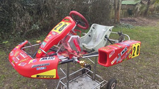 RESTORED TECNO G10 KART CHASSIS RETRO F100 100CC