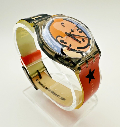 Swatch tintin watch - tintin, 2004