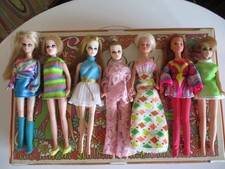 VINTAGE PIPPA DAWN TOPPER DOLLS CLONE DOLLS WITH CASE