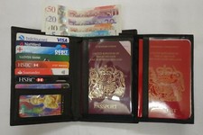 Soft Leather Wallet Large Tall