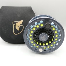 4" RST Zirkon II/3 Fly Fishing Reel With Soft Pouch Perfect Condition With Line