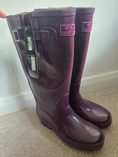 Easy Wellies Ladies Purple